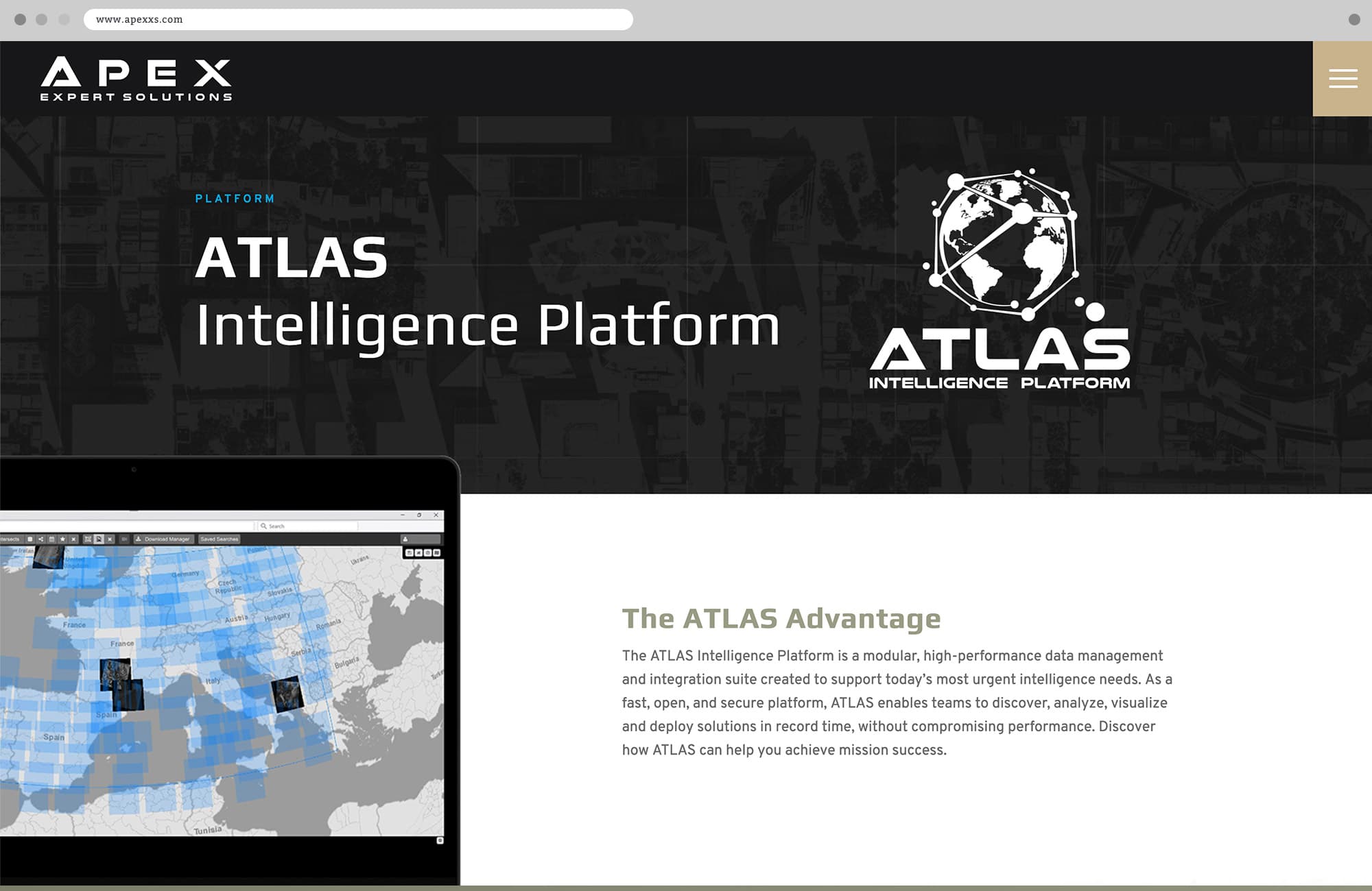 Punch - Apex Atlas (Product) Website Page