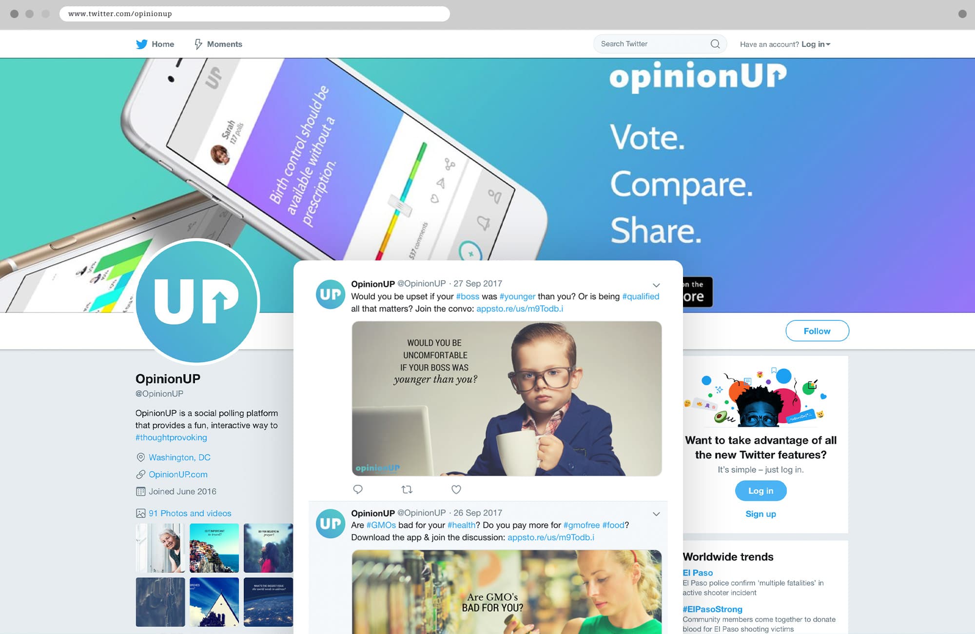 Punch-OpinionUP Twitter Page