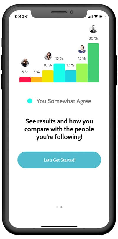Punch -OpinionUP App Screen Onboarding