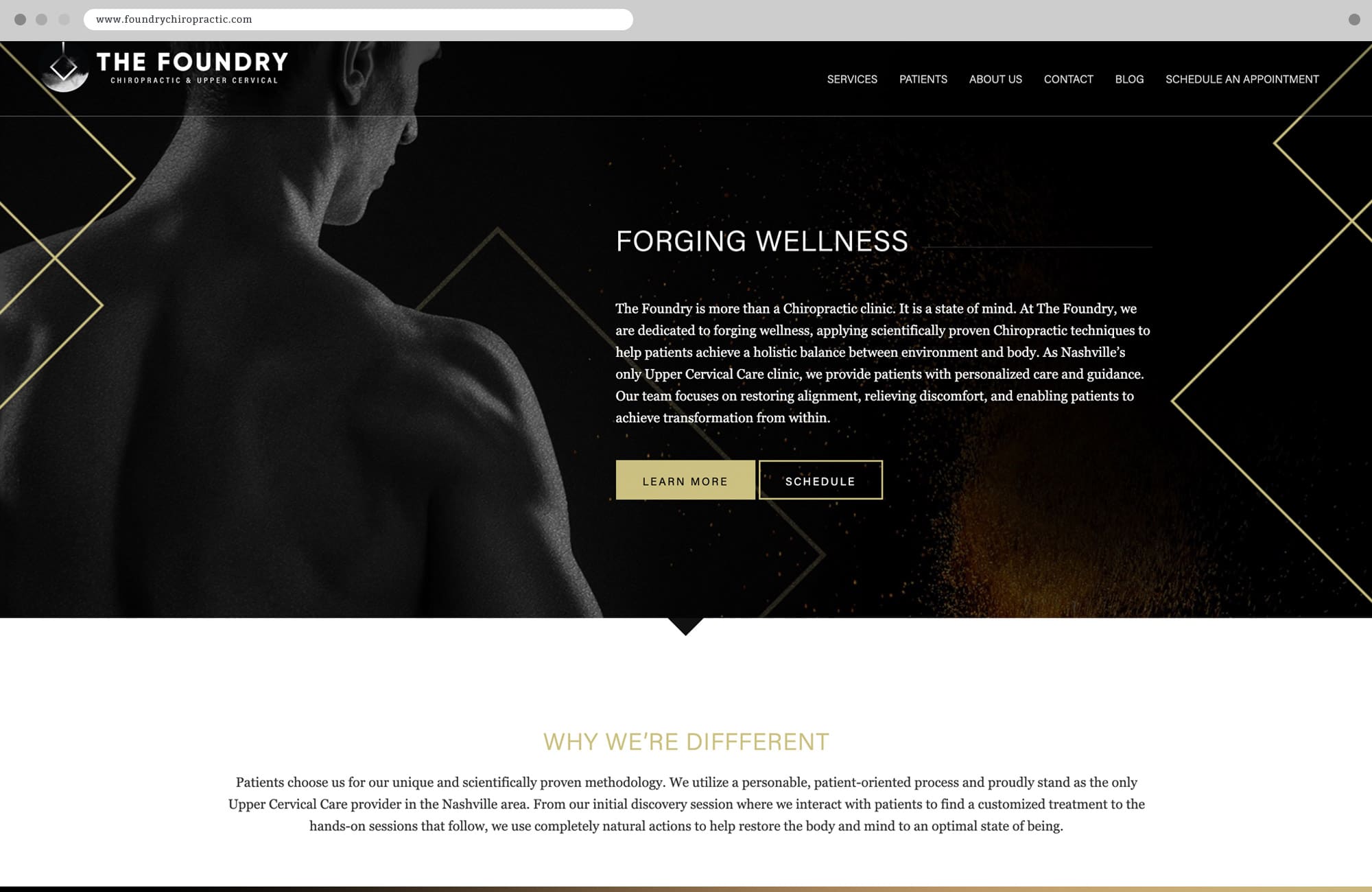Punch -The Foundry Home Website Page Why We're Different