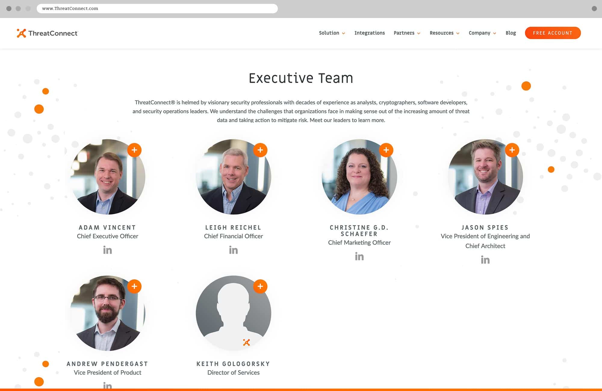 Punch-ThreatConnect Executive Team